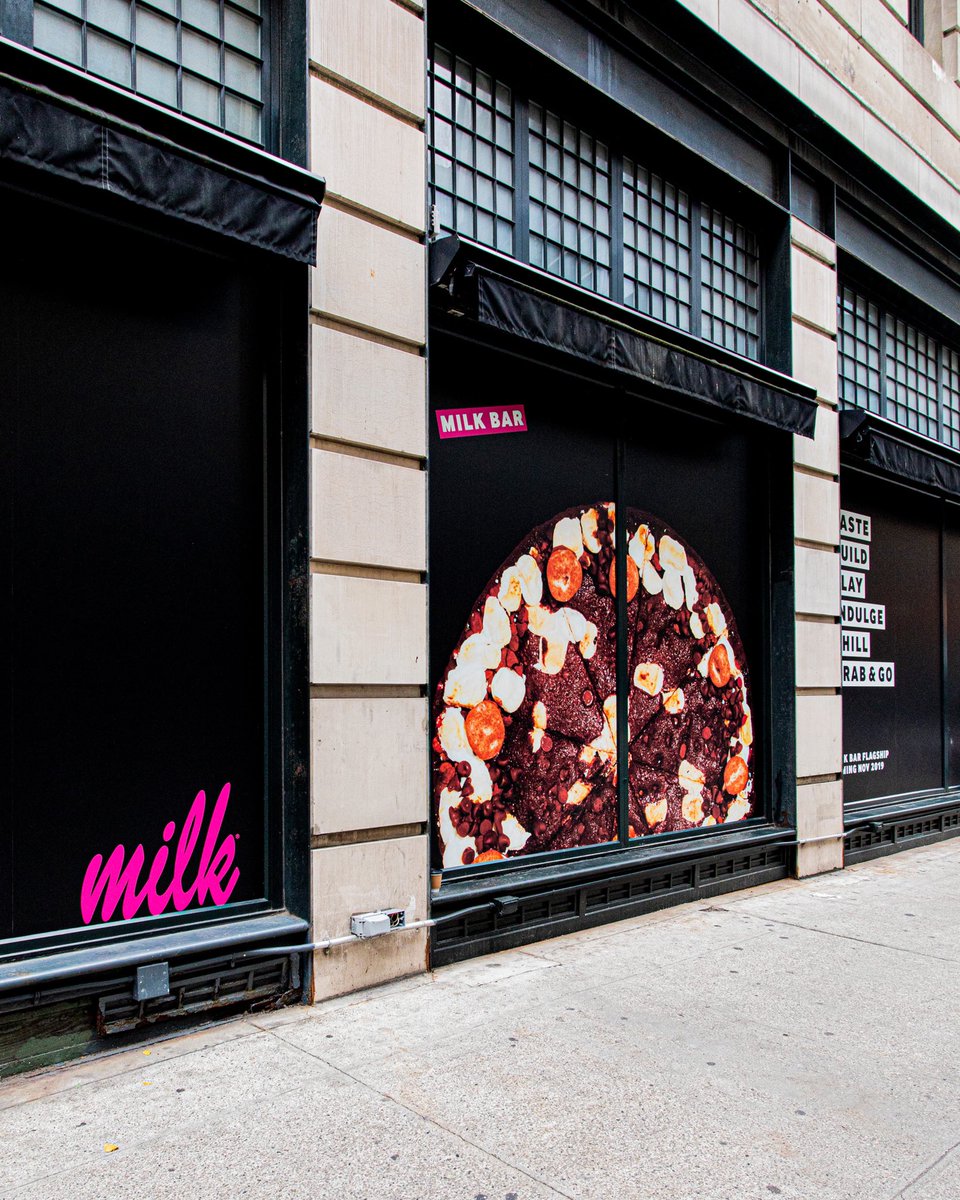 milkbarstore's tweet photo. We're *beyond* excited to announce our New York City Flagship, opening this November. Bring your best and honest self, there are no rules. Coming soon to 29th &amp; Broadway #MilkBarNYCFlagship https://t.co/MsR6qJZQ6J