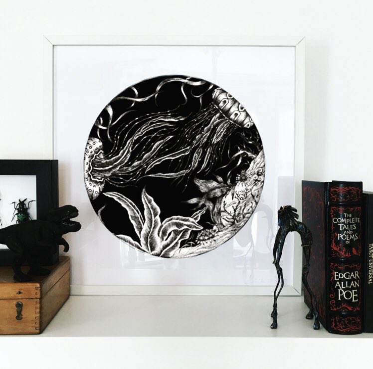 Introducing ‘Tag’
The latest in the ‘Playing Under the Sea’ collection
Available from hannahhorn.bigcartel.com

#artprint #ocean