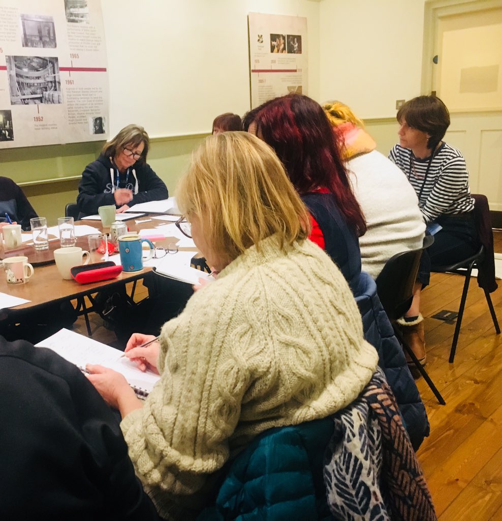 Thank-you <a href="/TheatreRoyalBSE/">Theatre Royal Bury St Edmunds</a> !!! For making us so welcome yesterday... our first <a href="/StuffofDreamsCo/">Stuff of Dreams</a> #edithinthebeginning #acesupported creative writing workshop .... next-up <a href="/_TheGarage/">The Garage</a> today at 2.15pm...😊