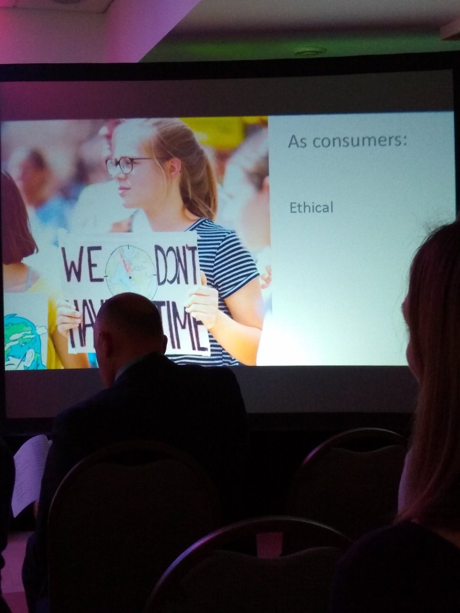 Texthouse's tweet image. Gen Z ethical values #indigoleap Sarah Johnson #BGBordersConf19