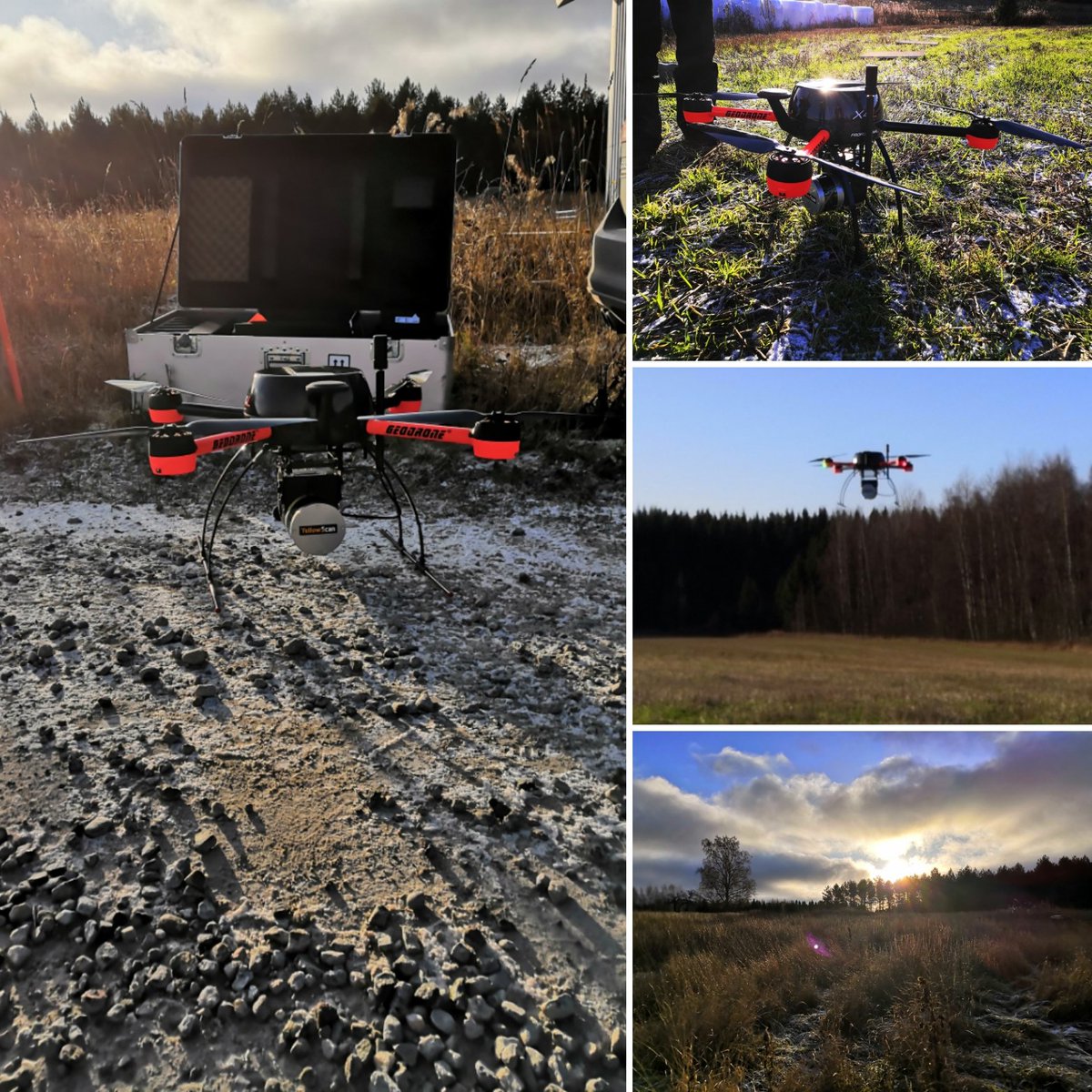 j_roiha's tweet photo. Hieno päivä tutkimuksen parissa! Kiitos @geotrim_oy &amp; #coelasr 🤩 #arkeologia #digitalarchaeology #laserscanning #archaeology #fiedwork #newtools #survey #drone #lidar #phdjourney https://t.co/bZMUByjooS