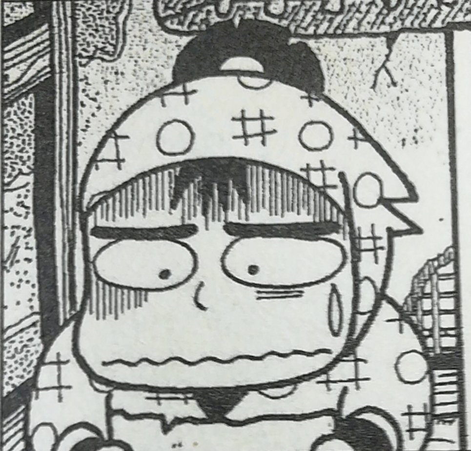 落第忍者乱太郎 乱太郎キャラクター紹介 52 平太 下坂部平太 しもさかべ へいた 一年ろ組 Ab型 蟹座 用具委員会 29巻で校庭の隅にある 幽霊が出るとウワサの 便所に入ったとき 便所紙の中に混じっていた お知らせ を発見 ろ組が 勝ちぬき運だめ