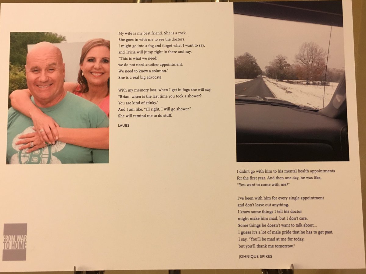 vahsrd's tweet photo. We are so lucky at the #HSRD2019/#QUERI2019 National Meeting to have @FromWar2Home share amazing work from Vets &amp; their caregivers in the ongoing From War to Home project. https://t.co/QC07QPhsPw
