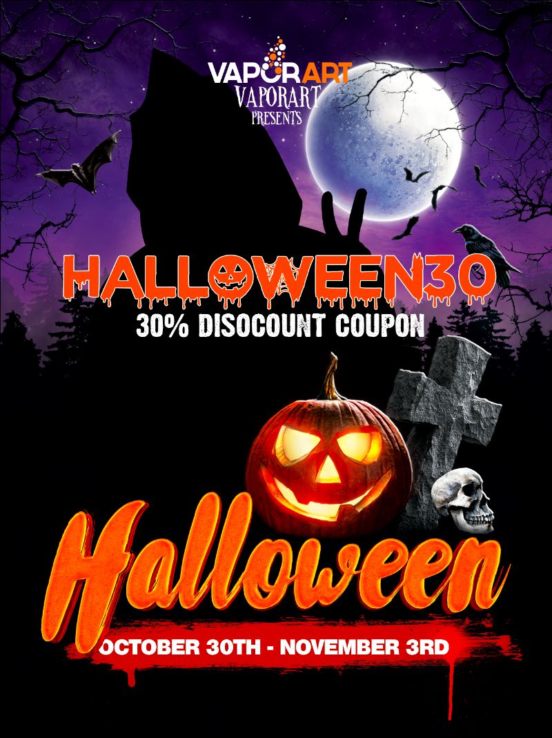 VaporartL's tweet photo. Halloween Monster Discount - https://t.co/aZg7StGDER https://t.co/57osxgYUCU