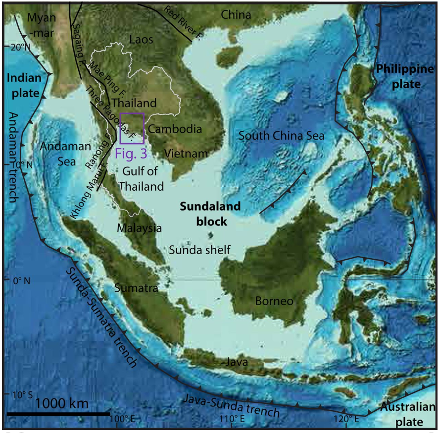 GeolSoc's tweet photo. Low-temperature thermochronological techniques, specifically apatite (U–Th)/He and apatite fission-track dating, were used to reconstruct the thermal history of southeastern Thailand...read more on the Lyell Collection https://t.co/Yi2WwUcVGo

#tectonics #geology https://t.co/YcLtp6GZwC