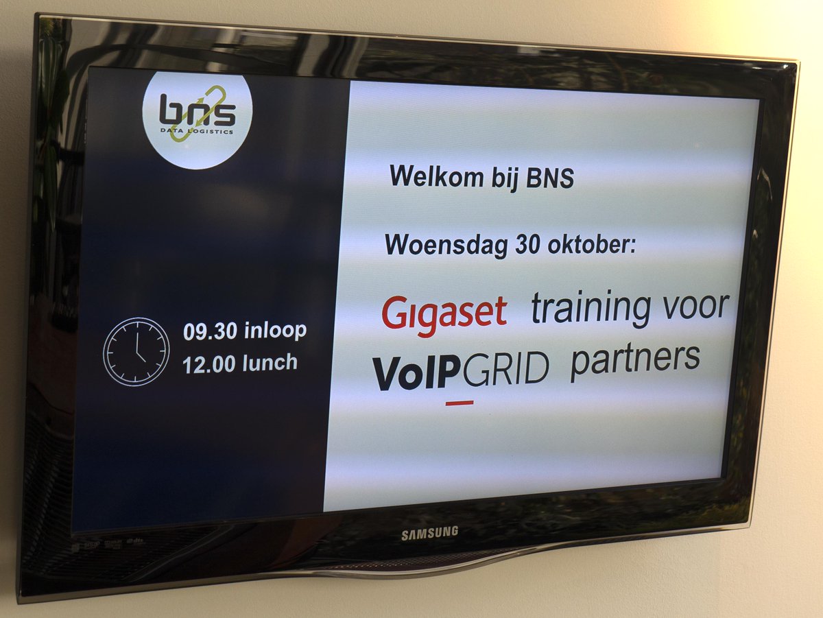 Bns_Data_Log's tweet photo. Vandaag verzorgde Gigaset voor de partners van VoIPGRID een training in DECT oplossingen bij BNS.
#gigaset #dectoplossingen #voipgrid #dect https://t.co/TvAscx3mUi
