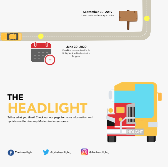 _theheadlight_'s tweet photo. Wondering about the important events and matters you may have missed about the program? Learn about its journey so far through this timeline! π #PUVModernizationNOW #NoToJeepneyPhaseout https://t.co/SNsdR4598I