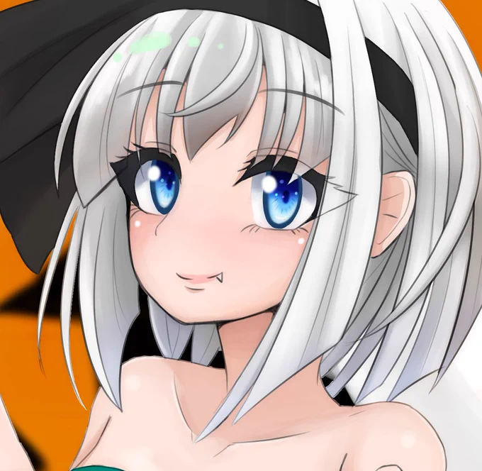 ハロウィン妖夢ちゃん描きました! 