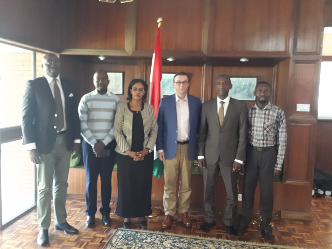 kcpflife's tweet photo. Our delegation led by @VKKimosop, @felixpilipili, Dr. Wahome Ngare and Daniel Nyagah paid a courtesy call to H.E. Ambassador LaszloMathe and Deputy Head of Missions Judit Galambos at the Embassy of Hungary Nairobi.Hungary is committed to championing and protecting National Values https://t.co/R8x3VeSdlJ