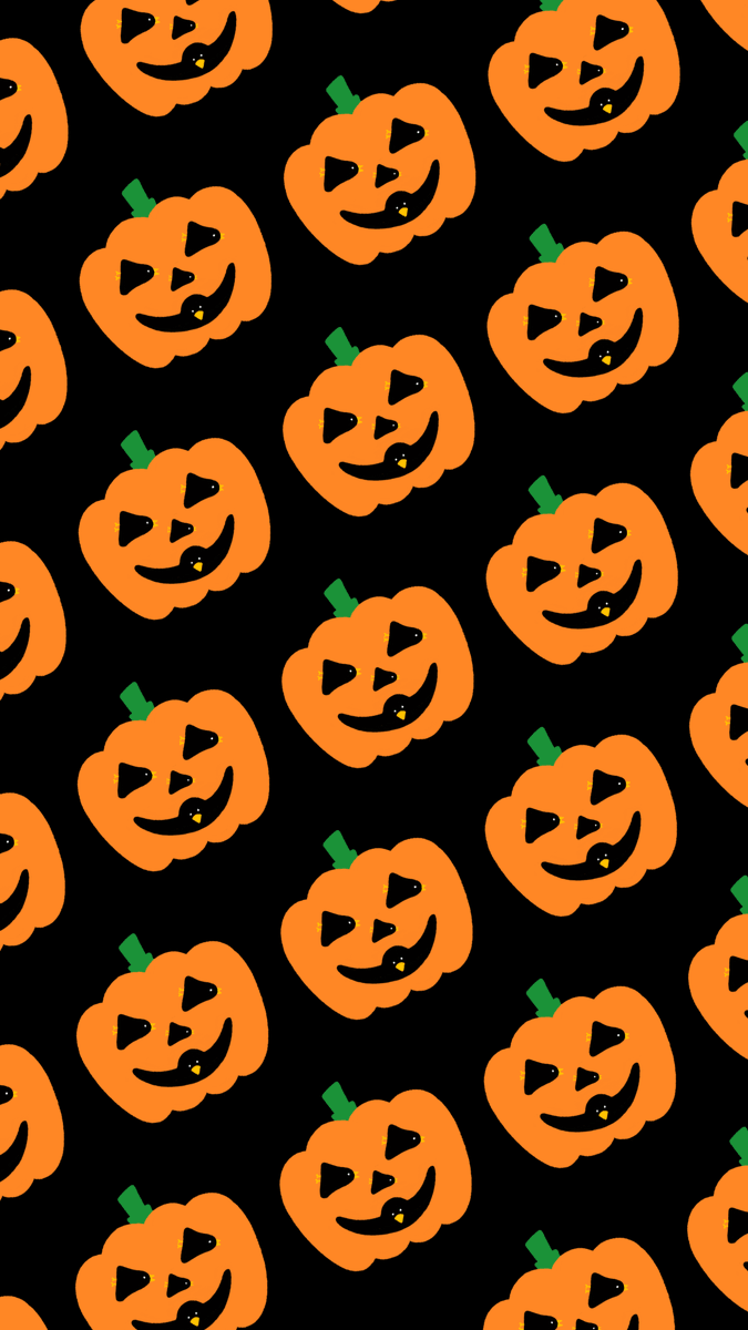 「ハロウィンかぼちゃになりきる鳥たち柄です? 」|shimizuのイラスト