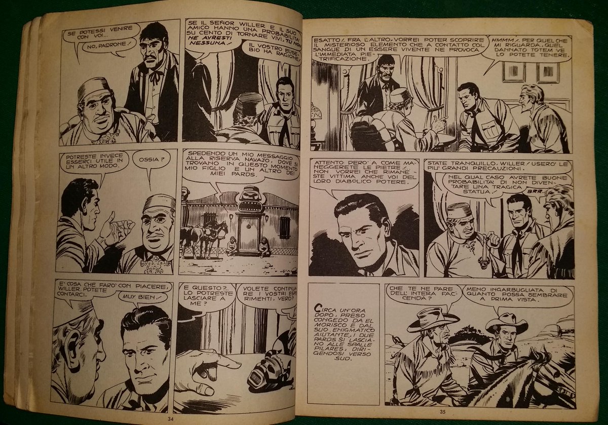 COLLEZIONANDOE1's tweet photo. #texwiller #TEXASRANGER #comics #fumetti #fumettitex #Western #westernstars #speghettiwestern #sergiobonelli #galep #aureliogalleppini #italiancomics #vintagecomics
Albo Tex Willer "Sierra Encantada" 1969
Click the link in Bio
https://t.co/t5dTKAMgDY https://t.co/RmMeCLhTRn