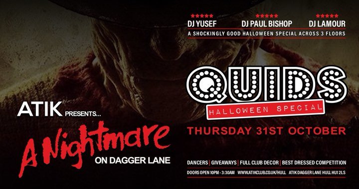 1 More Sleep til Halloween, Get your Tickets Now 📲

atikclub.co.uk/hull/31-10-201…