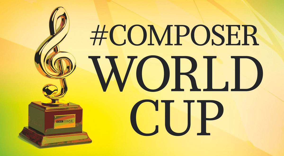 MusicMagazine's tweet photo. Welcome to the #ComposerWorldCup! Comment on this tweet with your five votes for the GREATEST COMPOSER OF ALL TIME. See previous tweets for criteria. Votes close Friday 1 November, 12pm. https://t.co/q7zbNMAeHt