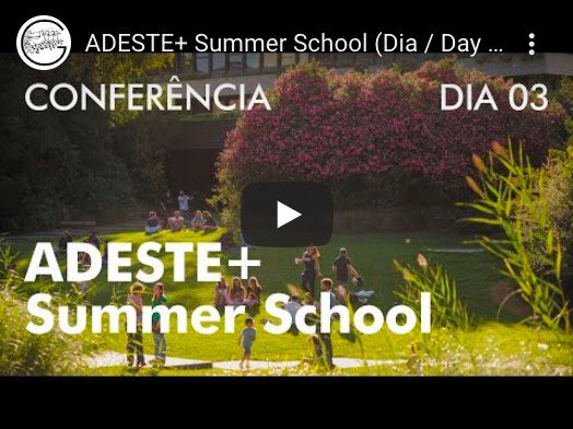 Third day video of <a href="/AdestePlus/">adesteplus</a> summer school in Lisbon:

👉EMPOWERING AUDIENCES, REIMAGINING CULTURE
HOW PARTICIPATION WON, AND WHY IT MATTERS
Mercedes Giovinazzo, Interarts [keynote speaker]
Dea Vidović, Kultura Nova Foundation [moderator]

🎥 connectingaudiences.eu/resources/vide…