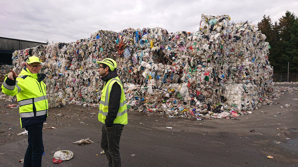 atomler's tweet photo. Visiting Swerec for their sorting facility #plastic #atomler #saveoceans https://t.co/tDGc4TjZd9