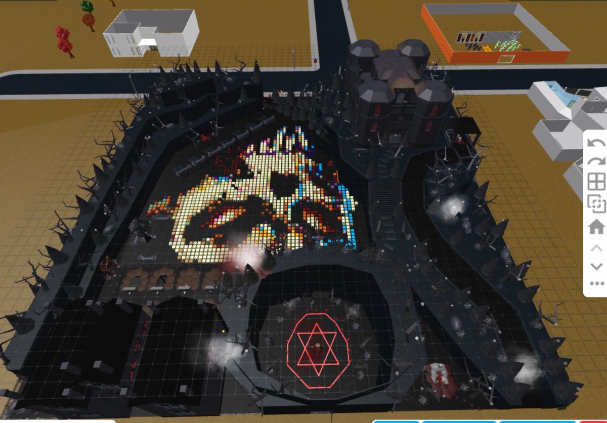 TerrorizingTurd's tweet photo. @TerrorizingTurd @RBX_Coeptus @FroggyHopz_RBLX @BramP_YT @Roblox @BloxburgNews  Skull Island. Was an older plot that I added on too. https://t.co/GwUgpTJPbA