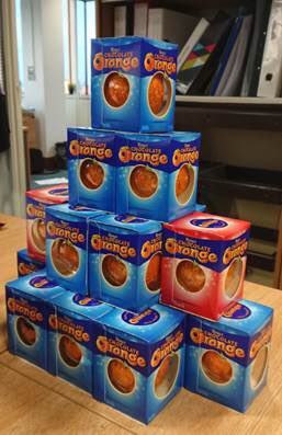WattsManchester's tweet photo. Watts Manchester will be collecting Choclate Oranges again this year for a great cause...read about it at https://t.co/bV2Tv1hKvl https://t.co/8qieZiB1UJ