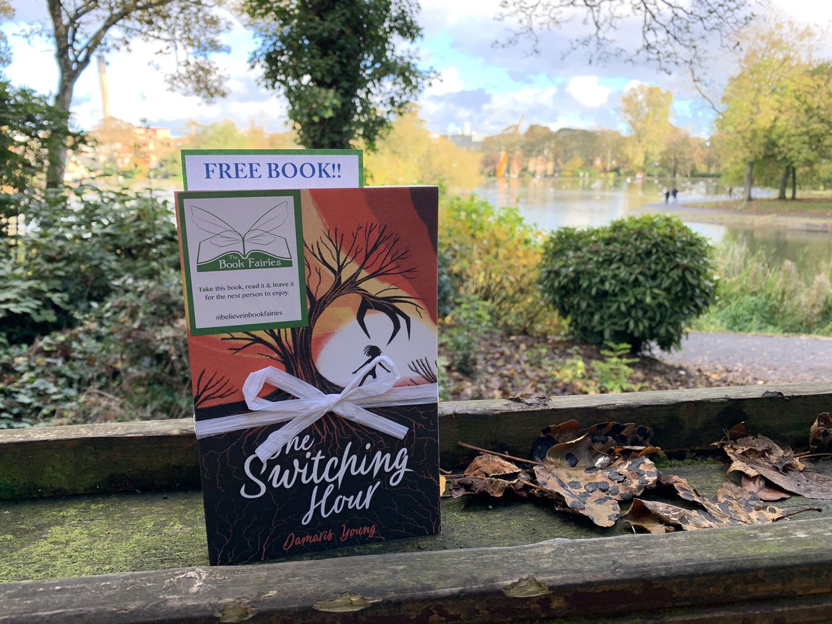 Bookfairies_NE's tweet photo. In the frame! This copy of @scholasticuk The Switching Hour by @damarisyoung is hidden on the picture frame by the lake in Leazes Park ๐ #switchinghour #switchinghourtbf #IBelieveInBookFairies https://t.co/b5xF1Cf1d3