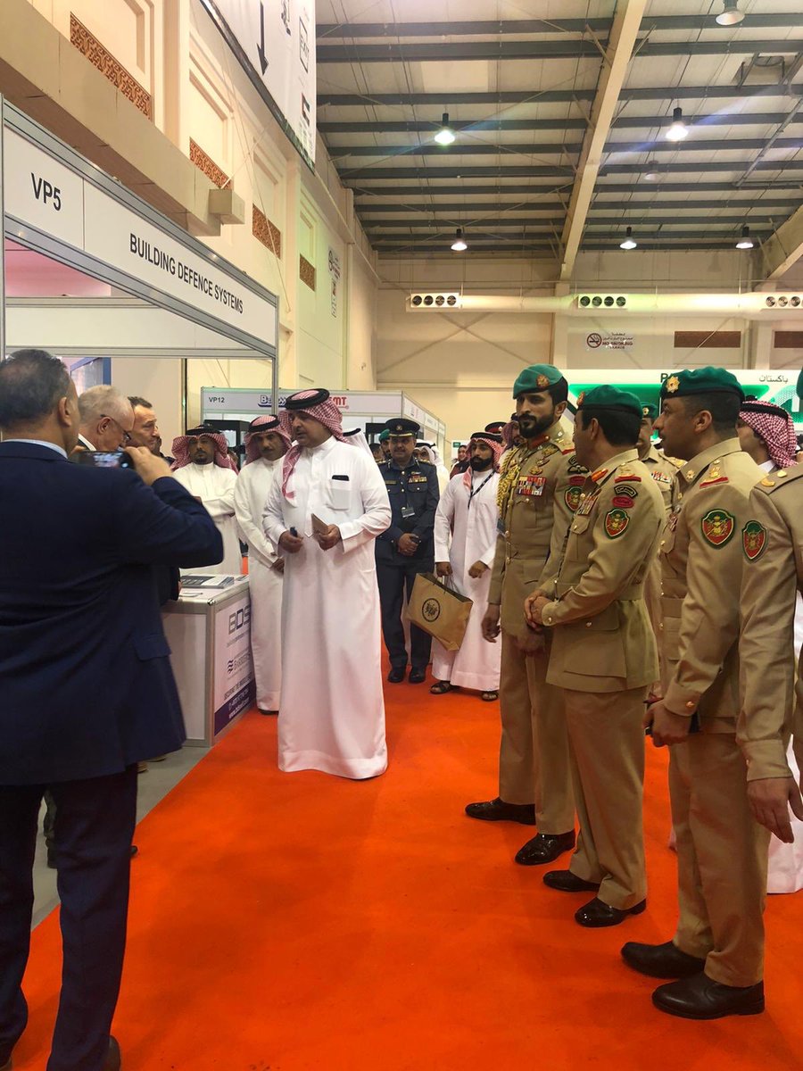 BDS_wll's tweet photo. His HRH Sheikh Nasser Bin Hamad Al Khalifa visiting #BDS #HarboroffshoreBarries stand in @visitbidec #Maritime #security #BIDEC2019 #PSBsystem #security #marine #Bahrain #Day3 #Hall2 https://t.co/EVKjCqIIBL