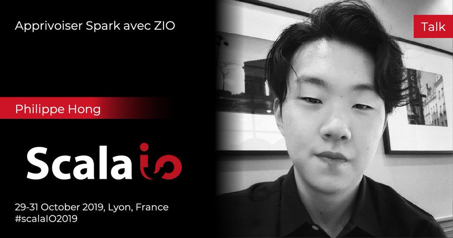 ⏰14h⏰<a href="/ScalaIO_FR/">Scala.IO</a> : "Apprivoiser Spark avec ZIO" avec Philippe Hong (<a href="/h_wki/">にゃん@女子大生</a>) au #ScalaIO19 en salle Monad