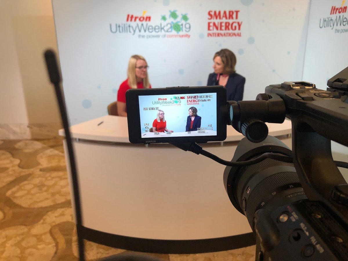 ItronInc's tweet photo. Watch @SmartEnergyTV's interview with @Marina__Donovan, @ItronInc VP of global marketing & public affairs, about the #ItronInsight Report on #disasterpreparedness here: https://t.co/YowvggZwLC https://t.co/1trpWiQhnJ