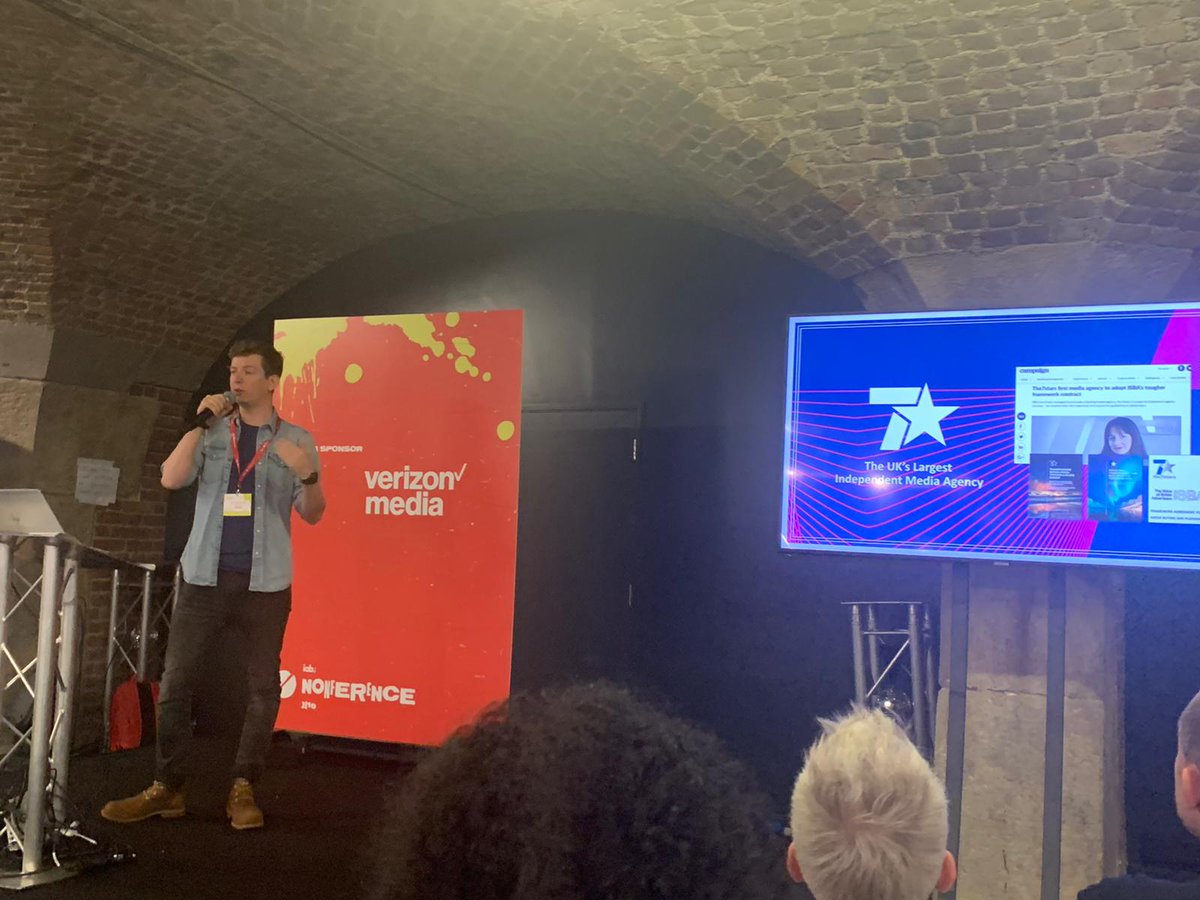 the7stars's tweet photo. Dom and Hannah got back safe and sound from @IABUK's #Nonference... and they had a blast! Thanks very much for putting this on @IABUK ๐ https://t.co/7WQu7dZhIC