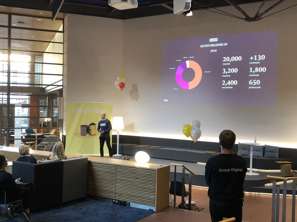 Nordea Startup (@nordeastartup) on Twitter photo Great to have Tommi Bergström - head of research from <a href="/SlushHQ/">Slush</a> visiting Nordea discussing the role of talent, inspiring new generation of founders, and the evolving entrepreneurial and tehcnological landscape. We are excited and looking very much forward to #NordeaSlush19 Great to have Tommi Bergström - head of research from <a href="/SlushHQ/">Slush</a> visiting Nordea discussing the role of talent, inspiring new generation of founders, and the evolving entrepreneurial and tehcnological landscape. We are excited and looking very much forward to #NordeaSlush19