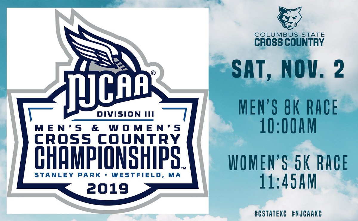 CSCC_Cougars's tweet photo. What an exciting week for Cougar Cross Country!
Today โก๏ธ Depart for New England
Oct. 31 โก๏ธ Course Inspection
Nov. 1 โก๏ธ Championship Banquet
Nov. 2 โก๏ธ Race Day!
#CStateXC #NJCAAXC https://t.co/eTdcR3aOn8