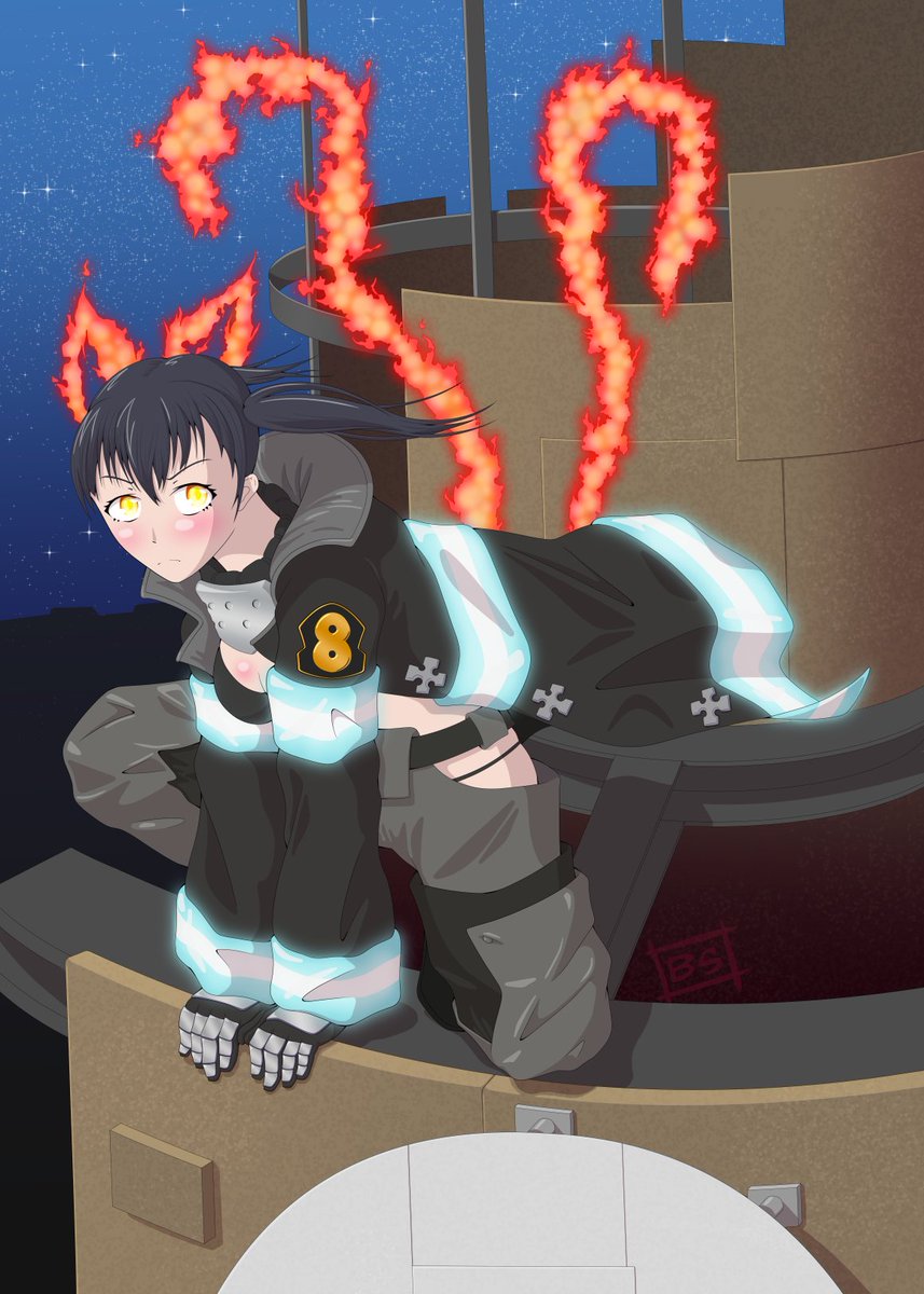 Tamaki Kotatsu Juggernaut Fire Force Anime Wallpaper HD