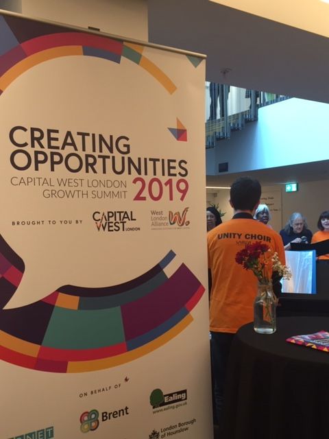 hf_ArtsFest's tweet photo. The wonderful #unitychoir performs at the Creating Opportunities Summit hosted by @LyricHammer 
Delightful performance as ever! https://t.co/u8RrNgyyEq