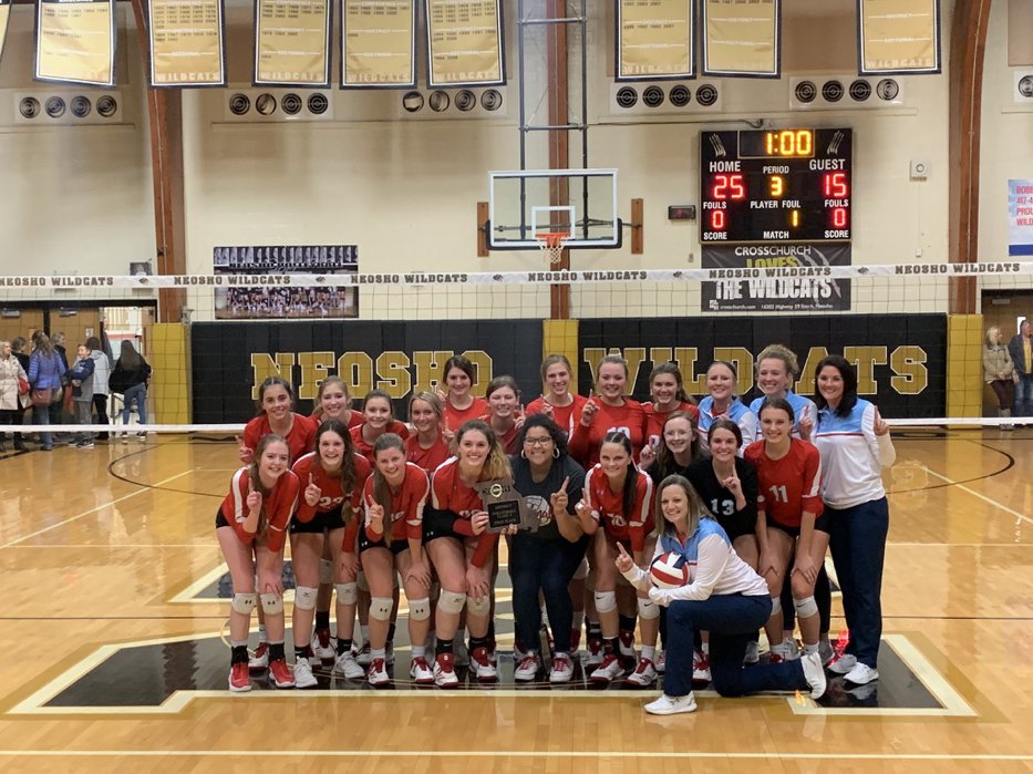 WebbCitySchools's tweet photo. Congratulations to our Cardinal Volleyball Team on their District Championship last night!

Sectionals will be this Saturday - location and opponent are yet to be determined, as Nixa takes on Ozark and Kickapoo competes against Branson this evening. https://t.co/ypaF8UzMHu