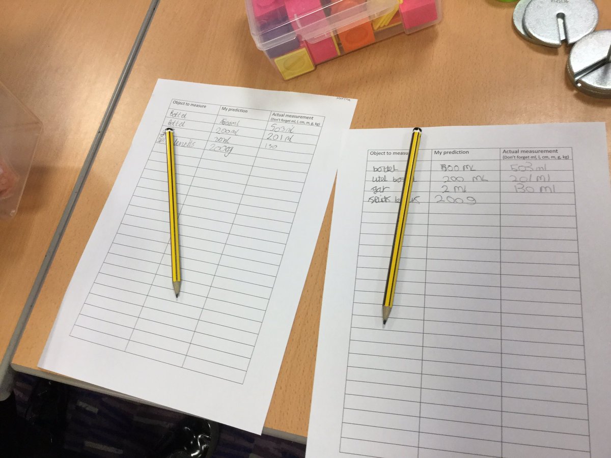 HighfieldBolton's tweet photo. 5F have been busy weighing and measuring in Maths this morning! #year5 #ks2maths #unitsofmeasure https://t.co/mwx32DyPXX