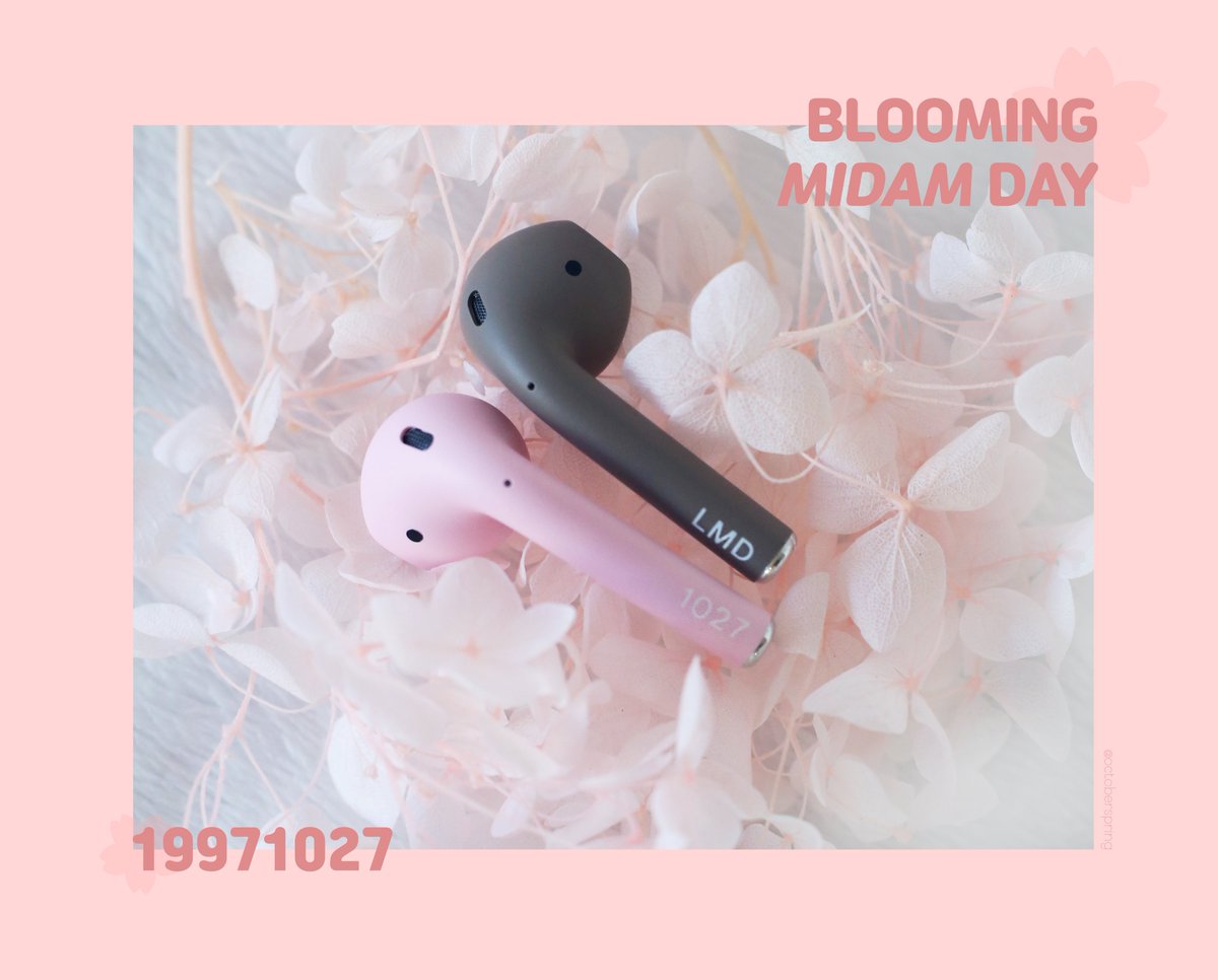 springmidam1027's tweet photo. 이미담 23번째 생일 서포트 
𝐁𝐥𝐨𝐨𝐦𝐢𝐧𝐠 𝐌𝐢𝐝𝐚𝐦 𝐝𝐚𝐲

🌸🌸🌸

매일 매일 좋은 소리만 들으면 좋겠어 🎼

#BloomingMidamDay
#아름다운_미담_기다릴게 https://t.co/OFudniUKoP