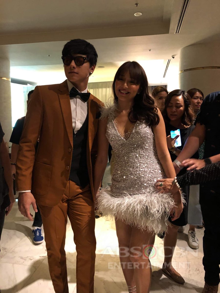 ABSCBN's tweet photo. Power couple Kathryn and Daniel are also here at the #ABSCBNChristmasTradeParty! See more photos HERE: https://t.co/iQjKn3w37w! https://t.co/7qx73bcl6X