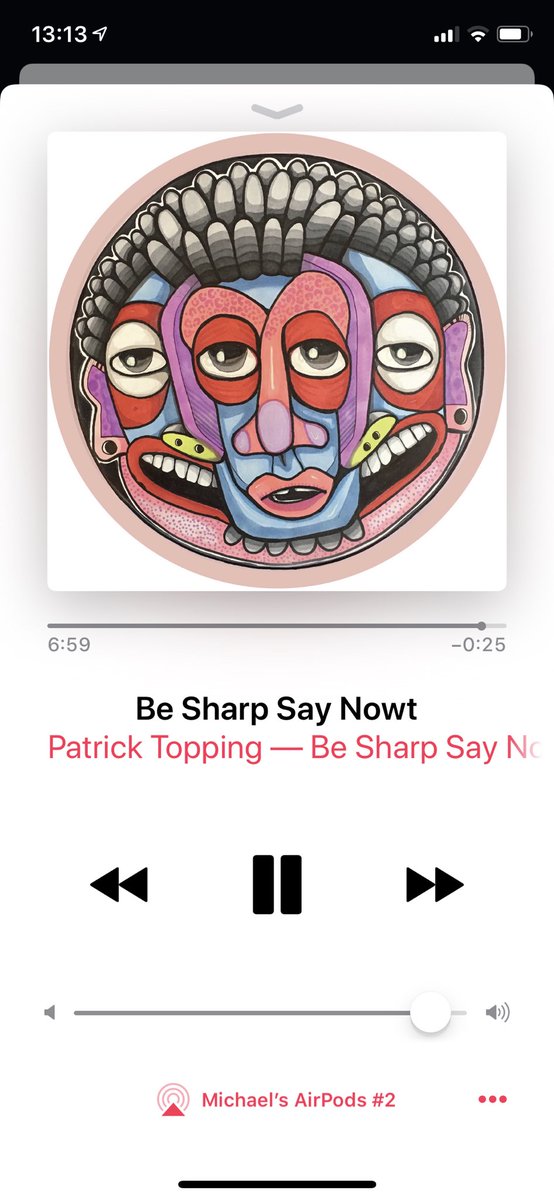 This is such an energy tune! If you need a boost POW drop this on and you’re ready to go! It’s like drinking a can of red bull for your ears :)