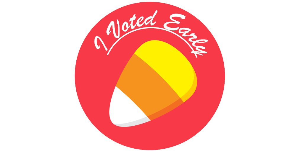 Today, 🗽 NYers can make democracy sweeter🍭🍬 by saying #IVotedEarly✅ on #NationalCandyCornDay! Find your #EarlyVoting site, cast a ballot, make this sticker your profile pic or post it to spread the word.

Find out where you can #VoteEarlyNY.
 👇
ow.ly/Uoge50wUbNV