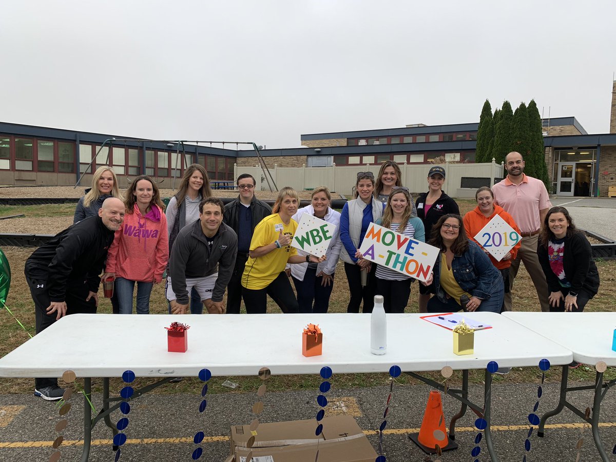 prin_nesmith's tweet photo. Our WB Move-A-Thon is getting ready to begin. A big thank you to our parent volunteers and DJ! #DASDPride #GrowingTogether https://t.co/iGGMleNgNF