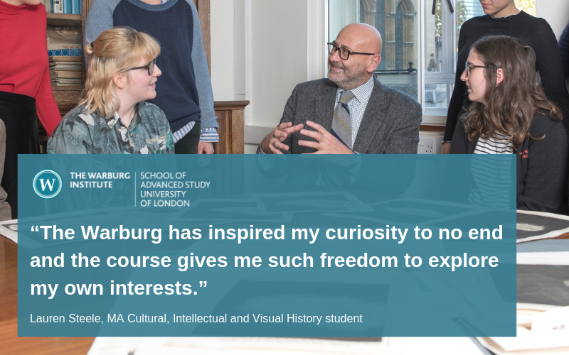 Interested in postgraduate study in the fields of art, intellectual and cultural history? 

The Warburg Institute is one of the world’s leading centres for studying the interaction of ideas, images and society. 

Join us for our Open Day on 12 December: warburg.sas.ac.uk/study-warburg-…
