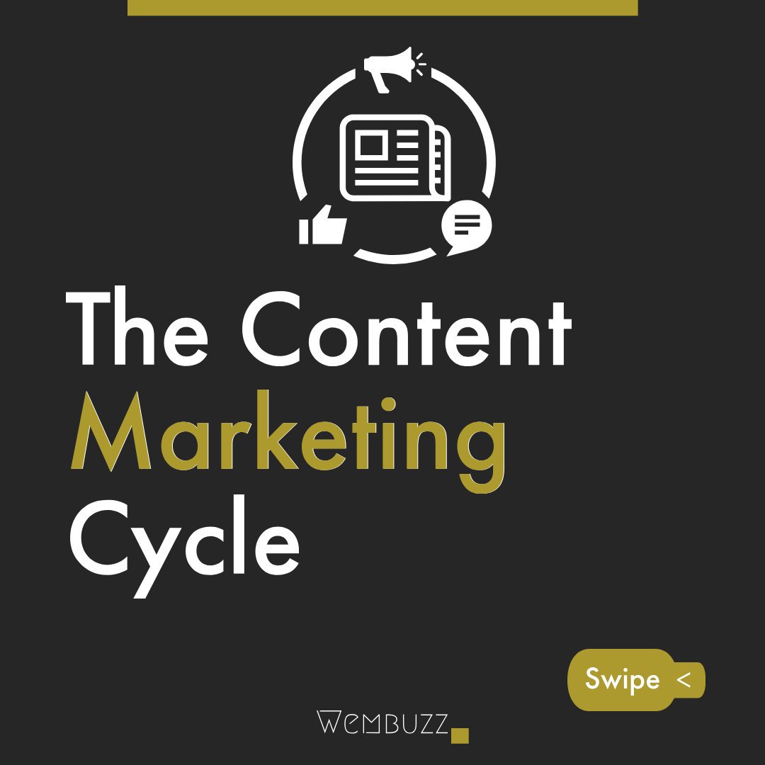 wembuzzkit's tweet photo. * Research & Insight.
* Goal Setting.
* Content Strategy.
* Content Creation
* Content Curation.
* Distribution.
* Engagement.
#copywriting #onlinemarketing #blog #creator #marketingdigital #webdesign #contentwriting #brand #contentstrategy #contentwriter #wembuzz https://t.co/WOambE71Jh