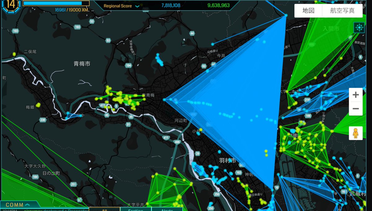r16resistance's tweet photo. 【作戦速報】
現在40枚くらい
#ingress #ingressprime #R16RES https://t.co/UxeZtDkOJp