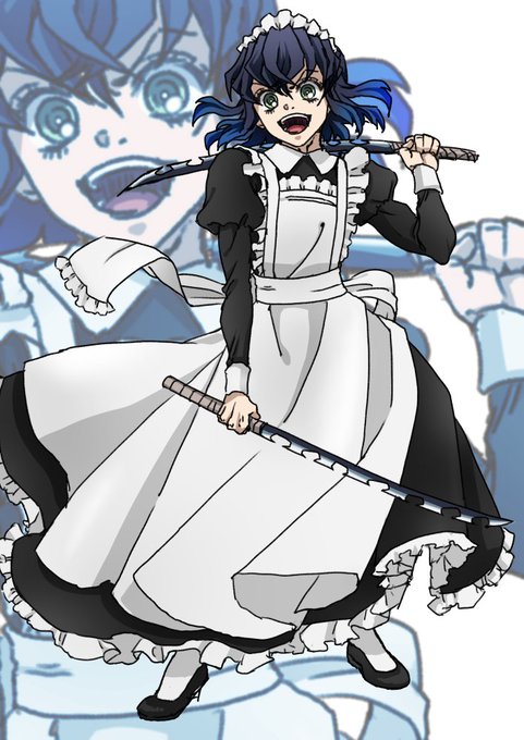 メイド服も着こなす嘴平伊之助のtwitterイラスト検索結果 メイド服も着こなす嘴平伊之助のtwitterイラスト検索結果