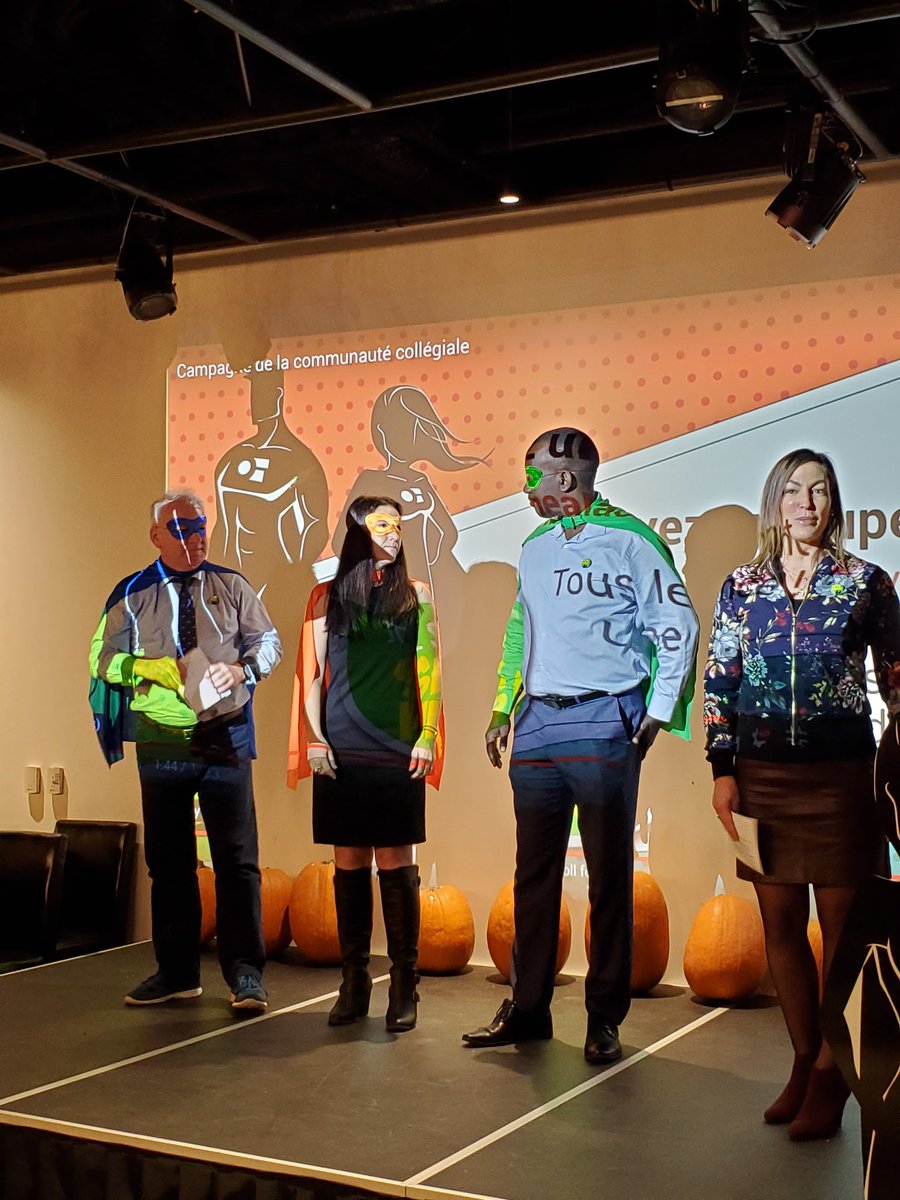 Rejthibault's tweet photo. Ce matin lancement de la campagne  communauté collegiale au @CollegeLaCite en appui à la reussite etudiante https://t.co/ND4ViShPKB