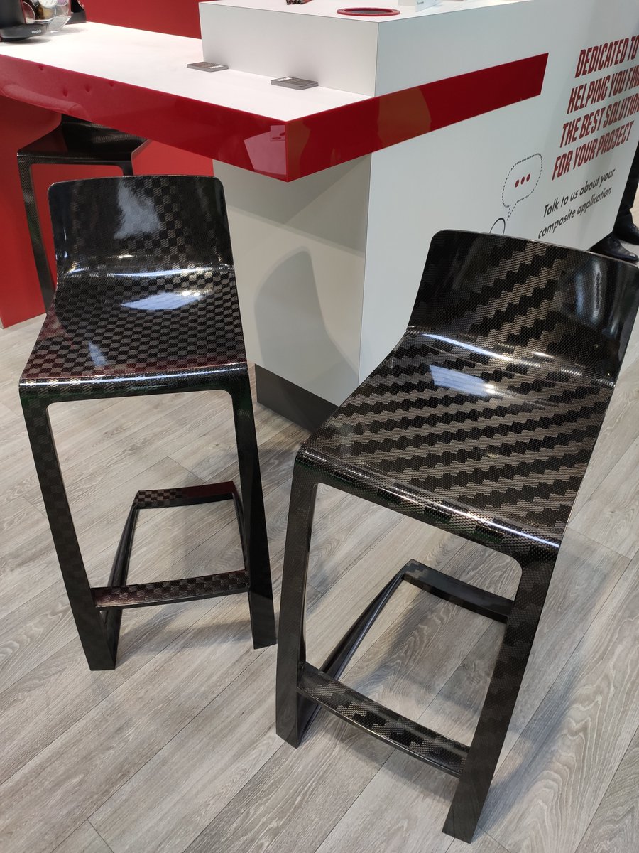 [Spotted on #AEUK19] Need a rest? Have a seat on carbon chair made by Bamd with SHD Composites prepregs.
<a href="/SHDcmltd/">SHD Composites</a> #bamd #composites #innovation #design #prepreg #carbon