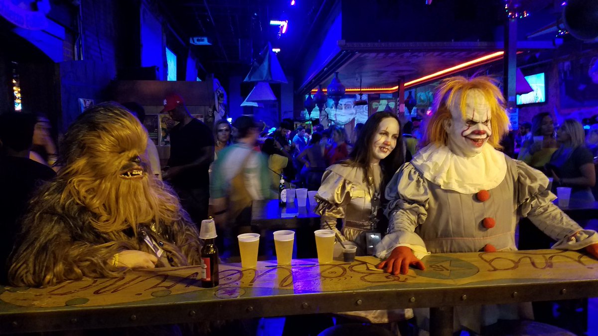 Plazaween is good for couples...singles...or third wheels. Block Party starts at 8pm on Thursday night! #plazaween