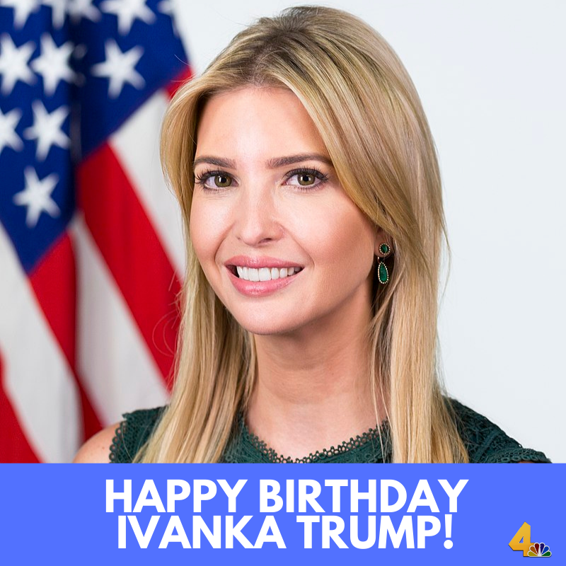 Happy Birthday to President Trump\s senior advisor and daughter, Ivanka Trump! Comment your birthday wishes. 