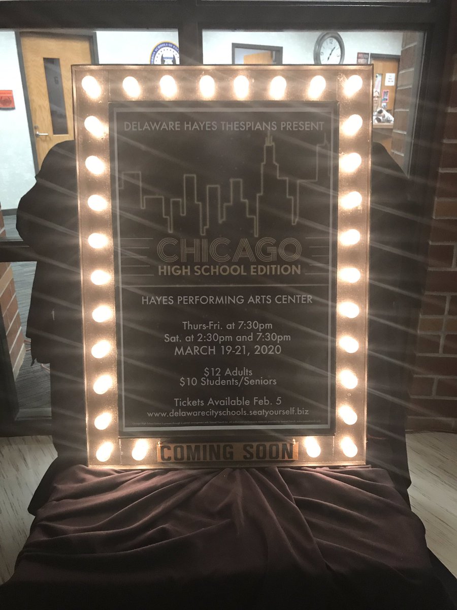 DrRStranges's tweet image. The Hayes Spring Musical unveiled this morning!!!!