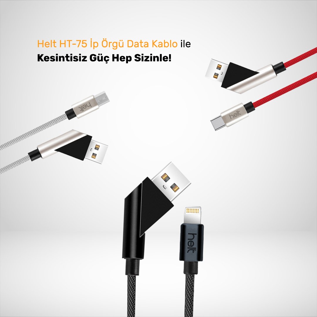 nettechsocial_'s tweet image. Helt HT-75 İp Örgü Data Kablo ile Kesintisiz Güç Hep Sizinle!
#nettech #nettechstoreservice #nettechsocial #nettechproduct #ürün #hizmet #kalite #27binürünçeşidi #mobilaksesuar #yedekparça #teknikservis #helt #heltdatakablo #datakablo #bursa