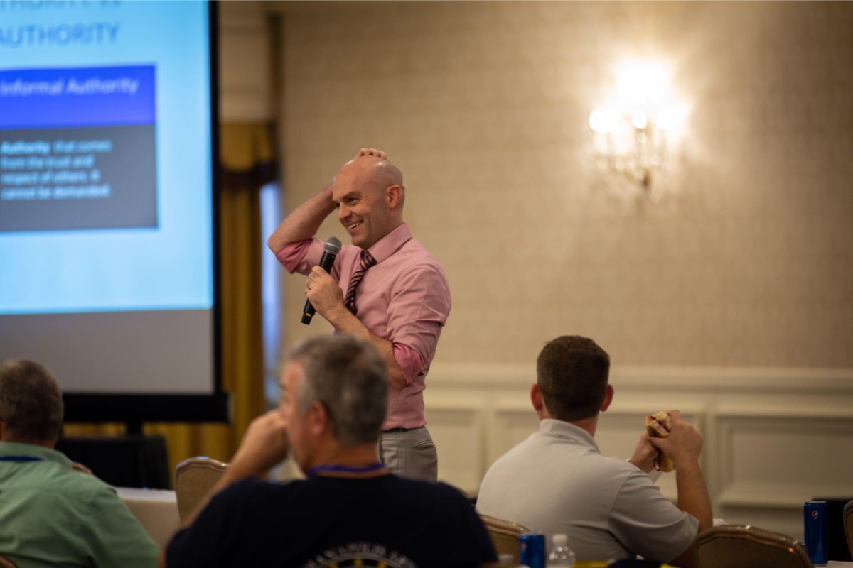 NATCACFS's tweet image. At #NATCACFS2019 the entertaining and informative workshop, "Every Day is a Training Day," focused on the culture of training in air traffic control facilities.   Participants also learned about their potential for leadership and affecting change in their facilities.