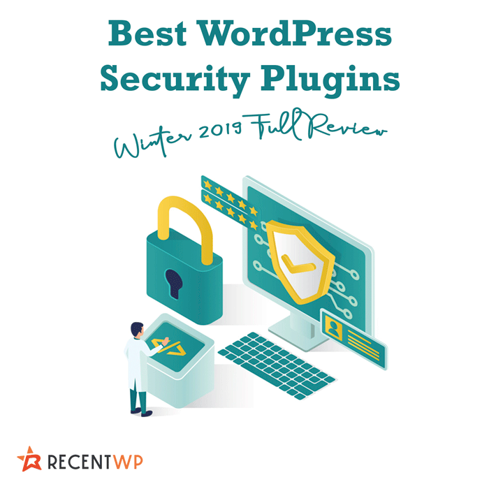 recentwp's tweet photo. #Security #plugins are your first #defense line against #hackers and #attackers. Here are 6 Best #WordPress Security Plugins (Winter 2019 Full Review):

https://t.co/YLPCRNbzG7

#webdesign #recentwp #secureWordPress #WordPressIsSecure https://t.co/QuSuSTTNNn