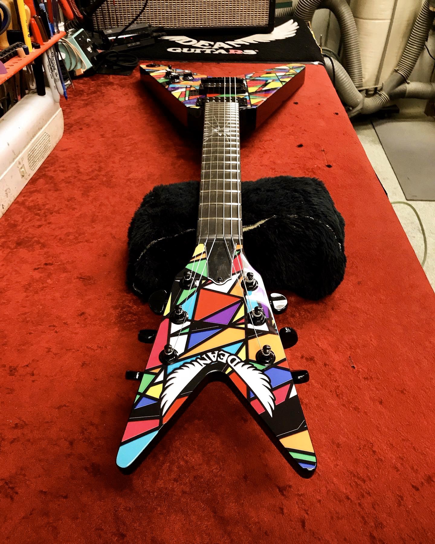 ギター DEAN Michael Schenker Kaleidoscope 超貴重】DEAN Michael Schenker Kaleidoscope